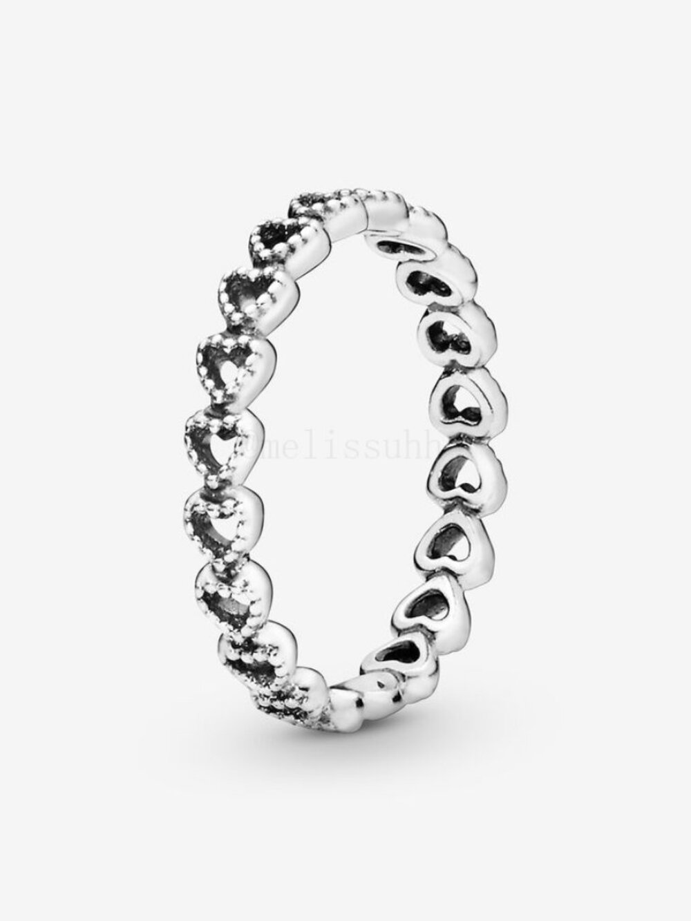 Pandora Band of Hearts Ring